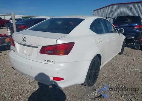 2006 Lexus Is 250 z USA, uszkodzony, nr VIN JTHBK262462000036